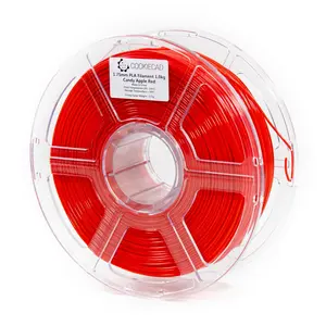 Candy Apple Red PLA Filament 1.75mm, 1kg - 1 kg spool