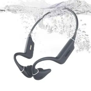 NANK Runner Diver2 Bone Conduction Headphones Bluetooth 5.3 IP68 Waterproof Open-Ear Wireless with MP3 Player 32G Memory CVC6.0 Mic for Swimming Running Cycling Gym