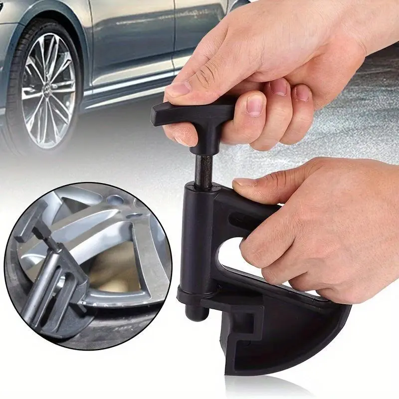 1pc Tire Changer, Nylon Tire Bead Clamp Drop Center Tool, Universal Rim Pry Tire Changer Wheel Changing Helper Car Tire Repair Tool, Car Repair Tools