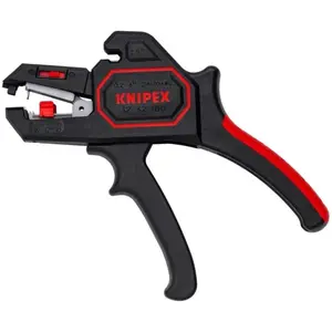 Knipex 3025268 7.25 in. Wire Stripper & Cutter - Black & Red