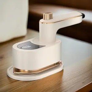 Portable Corded Spray Iron, Mini Travel Handheld Iron with Wet & Dry Ironing for Clothes, Compact for Business & Household