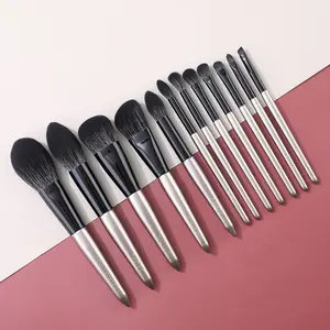 12pcs Makeup Brush Set, Face Makeup Brushes, Soft and Gentle on the Skin, Portable Makeup Tools for Beginners