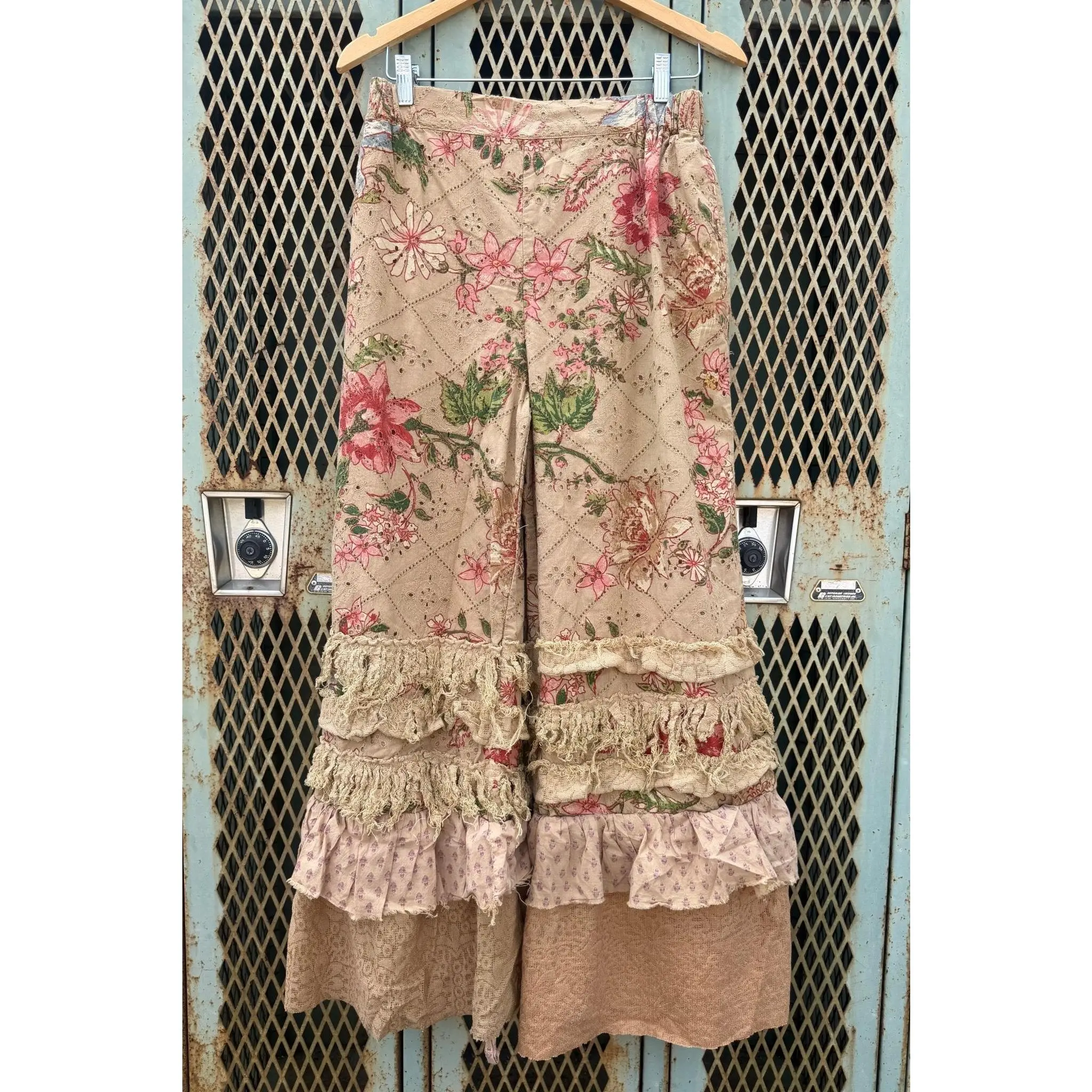 Tattered Flowers Pants