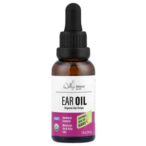Wally's Natural Organic Ear Oil Drops, 1 fl oz (30 ml)