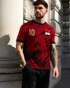 Personalized Egypt Soccer Jersey, Custom Name Number Football Fan Shirt, 2026 Fans Shirt, Gift For Supporters