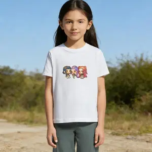 Kpop Anime themed T-shirts, soft, comfortable, and breathable short-sleeved, perfect for everyday wear.