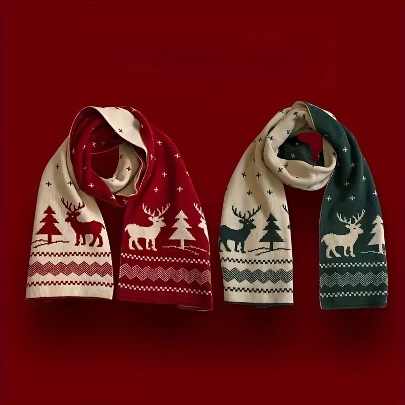 Scarf-Reindeer-Colorway-RedWhite-GreenWhite