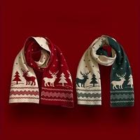 Scarf-Reindeer-Colorway-RedWhite-GreenWhite