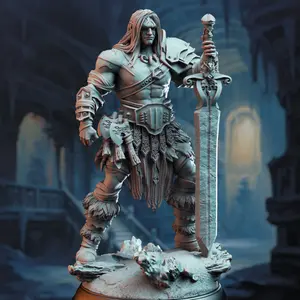 Goliath Giant Barbarian - Oovur | 3D Printed Miniature | DM Stash