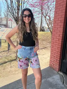 Tropical Cherry Bermuda Shorts