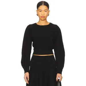 Steve Madden Rosina Sweater in Black Onyx