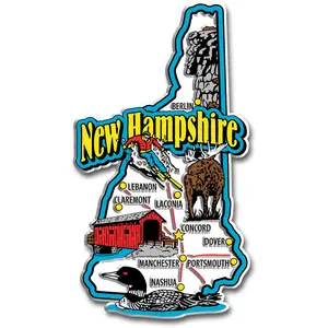 New Hampshire Jumbo State Magnet by Classic Magnets