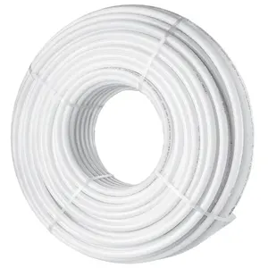 VEVOR PEX Pipe 3/4 Inch, 500 Feet Length PEX-B Flexible Pipe Tubing for Potable Water, Pex Water Lines for Hot/Cold Water & Easily Restore, Plumbing Applications with Free Cutter & Clamps ,White