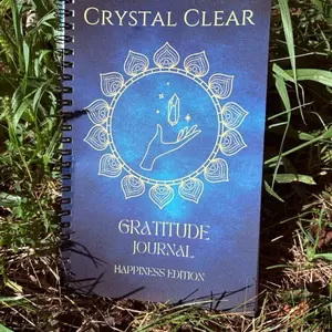 Crystal Clear Gratitude Journal