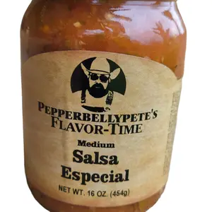 Pepper Belly Pete's Salsa Especial - 16 oz jar