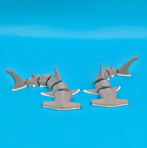 Hammerhead Shark (Jopek) Flexible Miniature Figurine