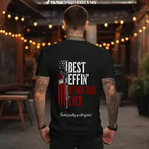 Effin' Bonus Dad Ever Vintage Shirt, Funny Stepdad T-Shirt, Father's Day Gift, Bonus Dad Appreciation Tee, Classic Unisex Shirt, Menswear Top