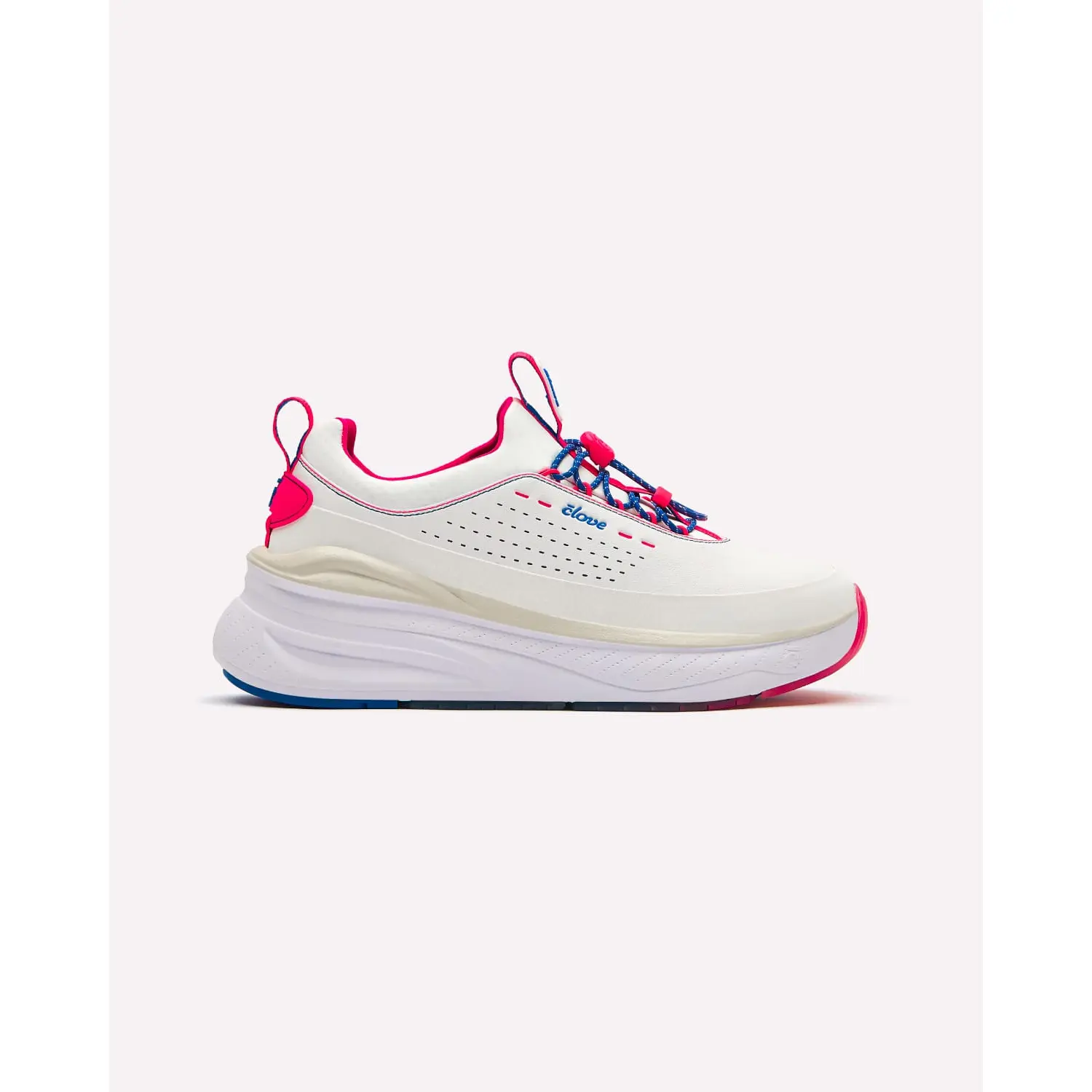 Men's Forte 2 - White / Electric Red / Blue