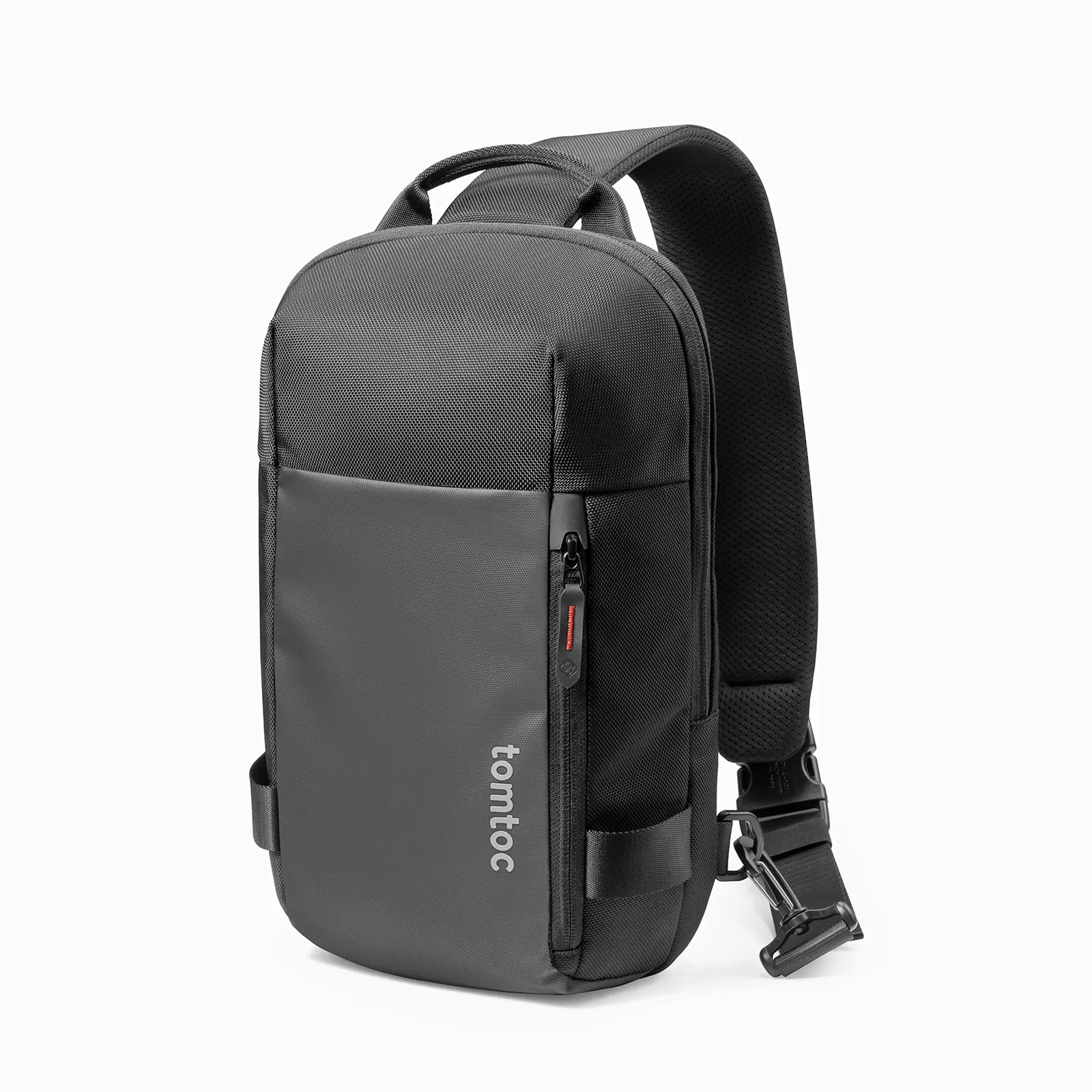 tomtoc Compact EDC Sling Bag, Minimalist Chest Shoulder Crossbody Bag for 11 inch iPad Pro M4/ iPad Air M2 2024, Nintendo Switch OLED