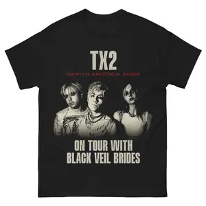 TX2 North America Tour 2026 Shirt Style Streetwear Tee