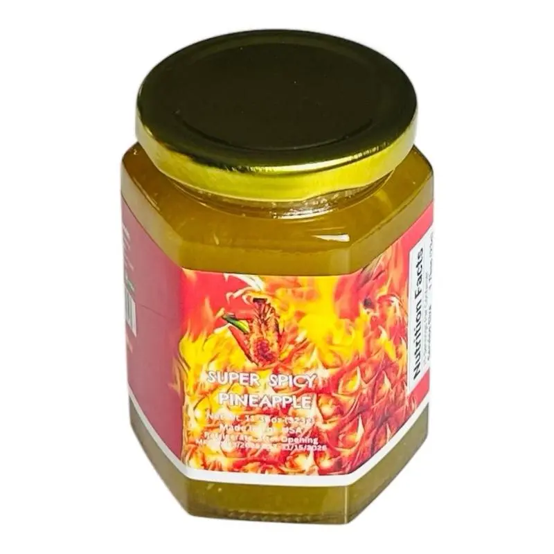 Supper hot, Pineapple & Jalapeño & Red/yellow Mini peppers jam Flavor Sweet Supper hot, Pineapple & Jalapeño & Red/yellow Mini peppers jam Flavor Sweet