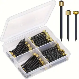 90pcs Picture Hanging Nails Peg, Wall Decorative Nails For Hanging Pictures Frame, Stable Hooks, Household Storage And Organization For Kitchen, Bedroom, Bathroom, Office, Desk