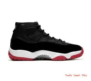 Vintage Collectible High-Top Sports Shoes - Black Patent Upper, White Midsole, Red Outsole