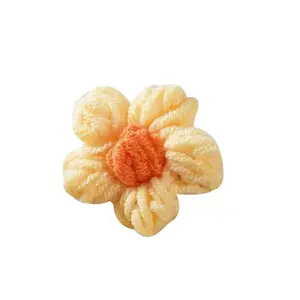 Handmade Crochet Puff Flower Keychain, Boho Home Decor, Festival Gift, DIY Jewelry Accessory, Perfect for Instagram Photoshoots