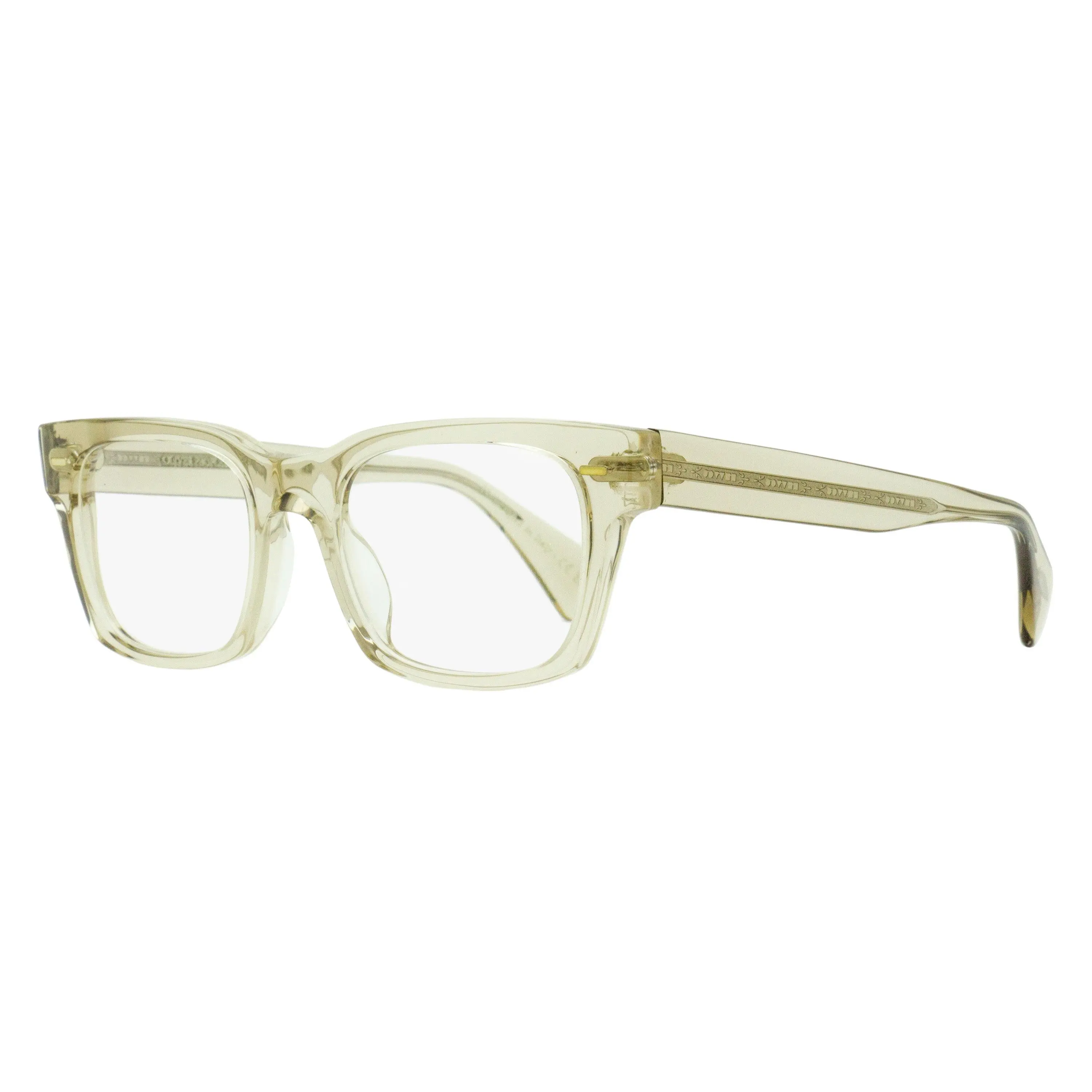 Oliver Peoples Ryce Unisex Rectangular Eyeglass Frames, OV5332U 1524 Shroom, 51mm, Classic Designs, Attached with Exposed Pins, Unisex Names, Eyewear, Handcrafted Specialty
