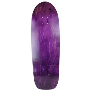 Moose Old School Deck 10" x 33" Stained Purple