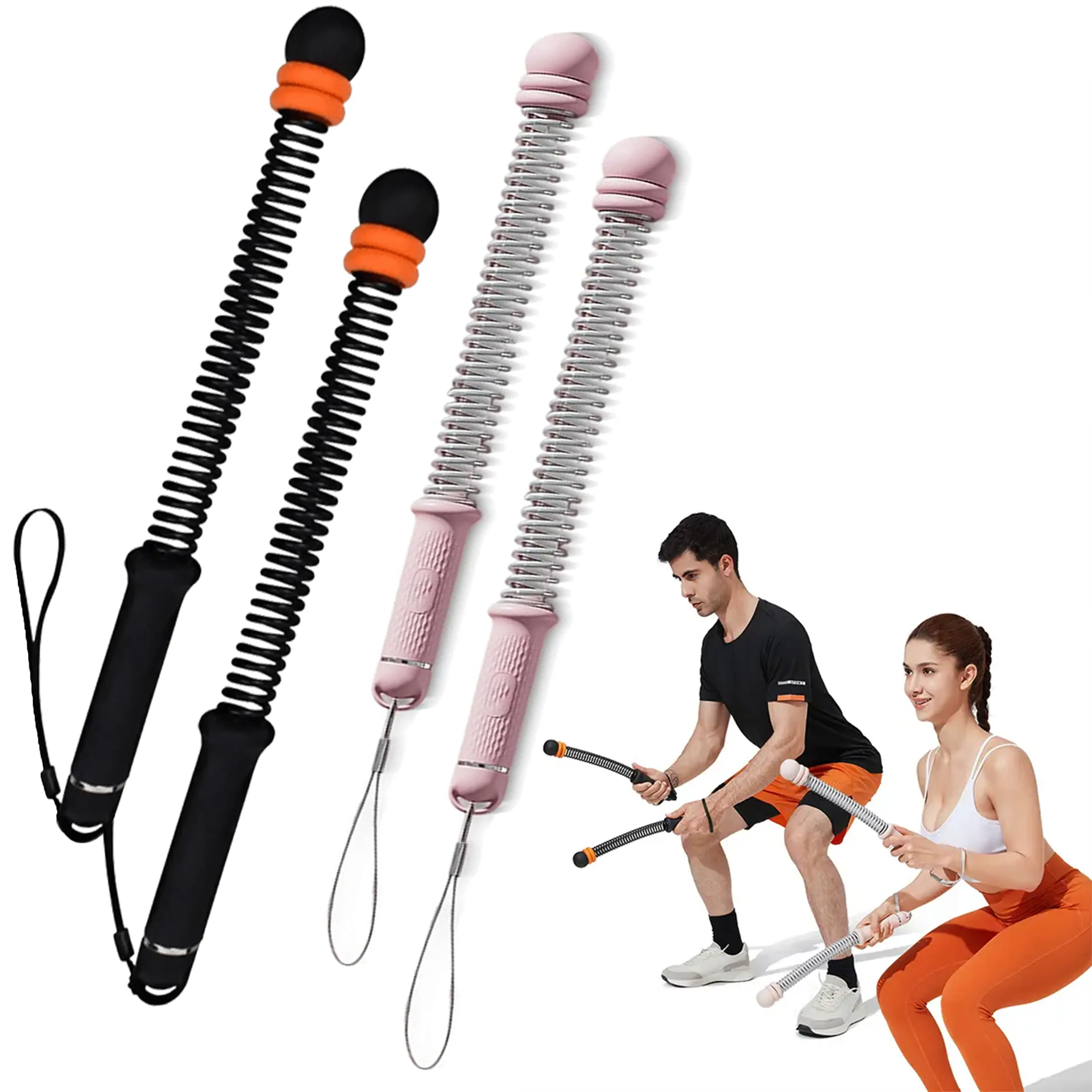 Training Ropeless 2026 New Upgrade Quiet Ropeless Weighted Battle Ropes 2PCS for Home Gym ...