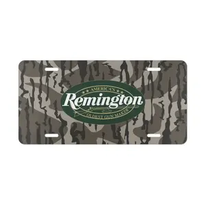 Remington Camo vanity Plate License Plate, Vanity Car Tag, License Plate, Car Accessories