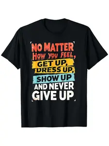 Men's Unisex Classic Fashion Menswear Plus-Size T-Shirt with African Art Prints, 0XL-5XL Oversized Soft Breathable Short Sleeve, Loose Fit, Motivational Slogan for All-Season Casual Wear