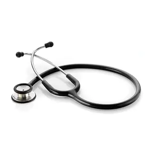 ADC Premium Stainless Steel Clinician Stethoscope Adscope 603 2-hd Stethoscope, Black 603BK