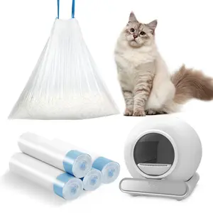 4 Rolls Ultra-Thick & Strong Waste Bags for LeloPets Self-Cleaning Litter Box