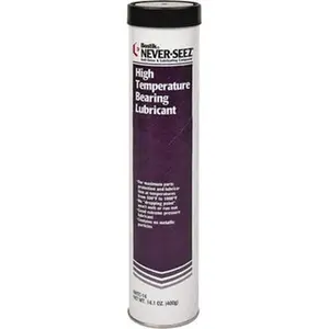 Bostik 14 oz Cartridge Graphite High Temperature Grease - Black, NLGI G 1/2, max 1000°F, for Cycling & Outdoor Recreation Equipment Components, 535-30850498