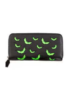 Bat Wallet- Green/Black FOXBLOOD x DWYBO