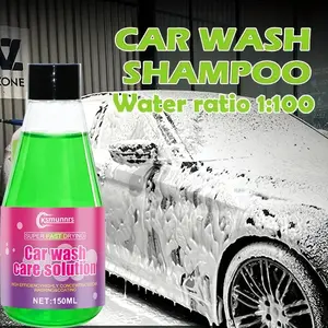High Foam Concentrated Car Wash Liquid, Car Cleaning Solution, Stain Remover and Polish Water Wax, 1 Bottle Pack