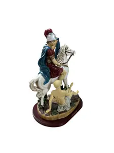 San Martín Caballero statue 18”H