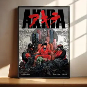 Akira Anime Art Print, Kaneda Shotaro Art Print, Anime Wall Decor, Anime Gift