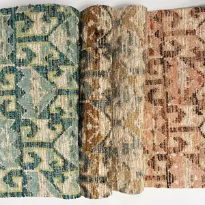 BAZAAR - GEOMETRIC JACQUARD UPHOLSTERY FABRIC BY THE YARD