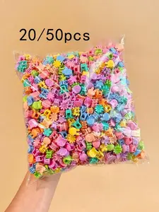 Cute Cartoon Mini Hair Claw Clips for Girls, Assorted Color Options, Perfect for Everyday Use & Stylish Looks, Ideal Gift Idea