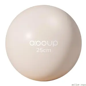 Mini Pilates Ball for Women - 25cm Soft Exercise Ball for Wall Pilates, Yoga & Stability Training
