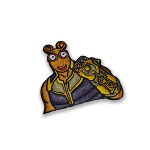 Arthanos Iron-on Embroidered Meme Patch - 3.5 inches