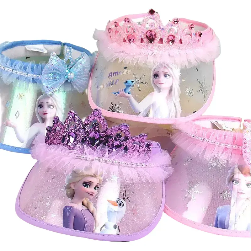 Disney Frozen Elsa Headband Hat - Soft Comfortable Fabric with Iconic Elsa Design for Themed Events and Daily Wear