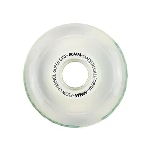 Labeda Roller Hockey Wheels - Slime 80mm 76A White (Single)