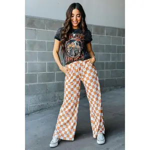 Checkmate Pants - Camel