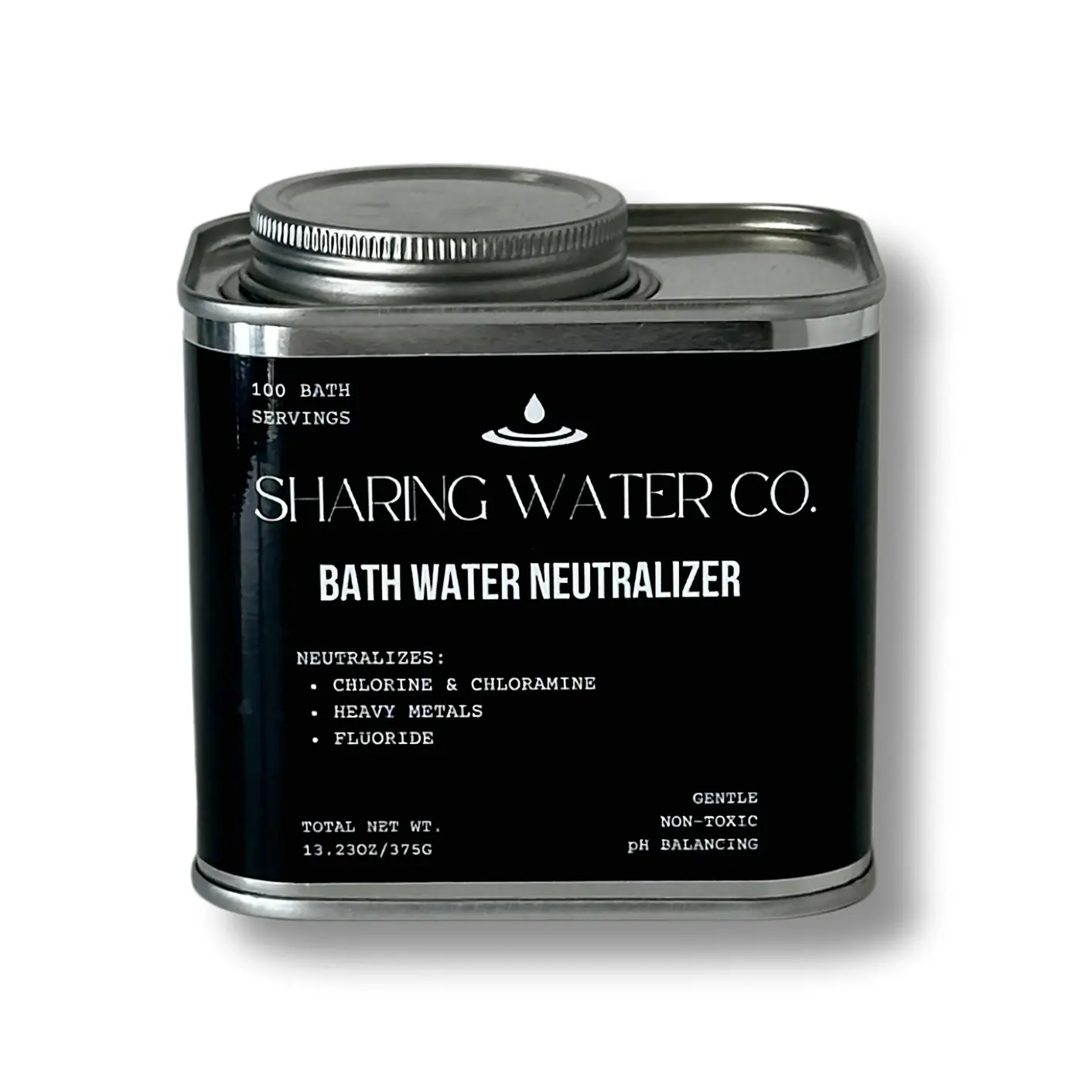 Sharing Water Co.'s Bath Water & Ice Plunge Neutralizing Powder for Water Clarity