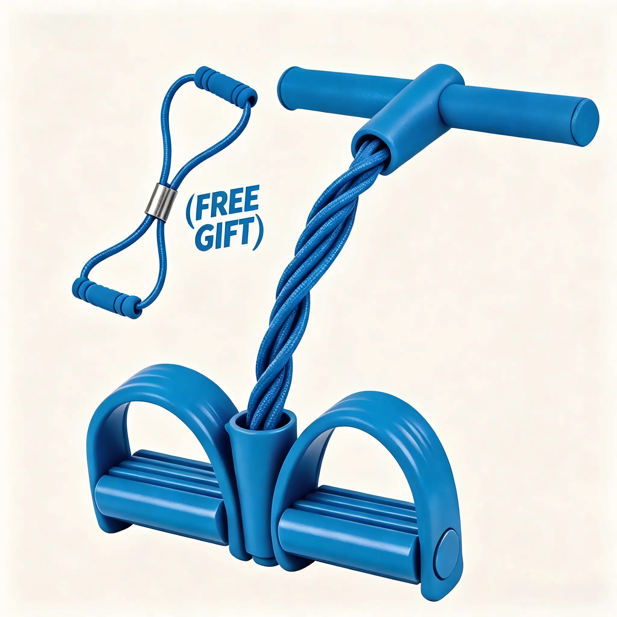 Blue (with Free Figure‑8 Resistance Rope)