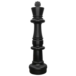 MegaChess 37 Inch Dark Plastic King Giant Chess Piece